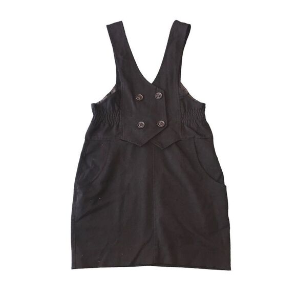 Zara Overall/ Pinafore Mini Dress - Picture 2 of 13